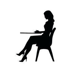 business people silhouette 