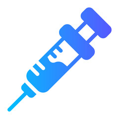 syringe gradient icon