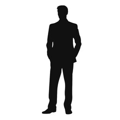 business people silhouette 