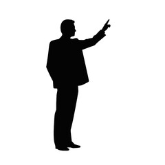 business people silhouette 