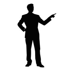 business people silhouette 