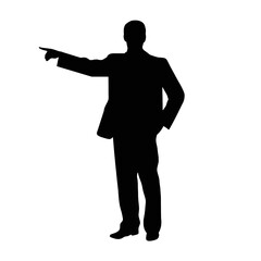 business people silhouette 