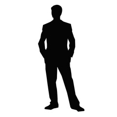 business people silhouette 