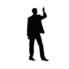 business people silhouette 
