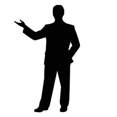 business people silhouette 