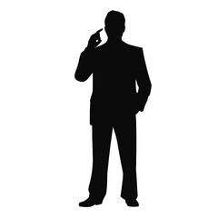 business people silhouette 