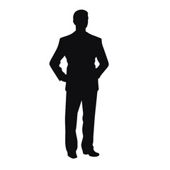 business people silhouette 