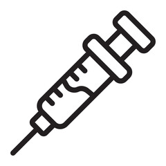 syringe line icon