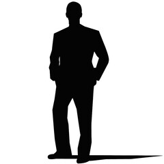 business people silhouette 