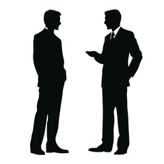 business people silhouette 