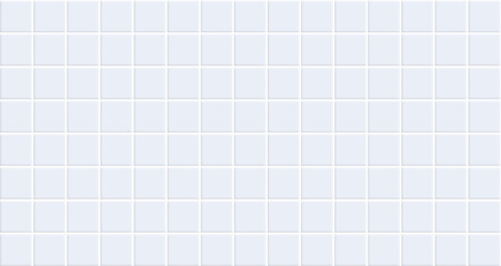 White ceramic tiles texture abstract background vector illustration