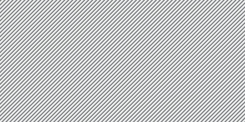 Black and white  diagonal stripes pattern background vector illustration - obrazy, fototapety, plakaty