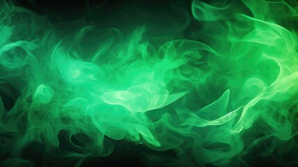 Obraz premium Pista Green fire background.