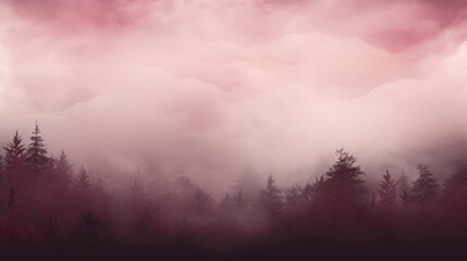 Rosewood Color Fog Background