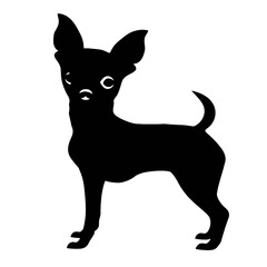 Chihuahua silhouette