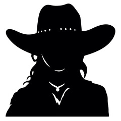  cowgirl silhouette 