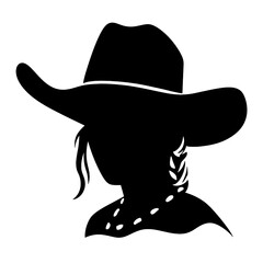   cowgirl silhouette 