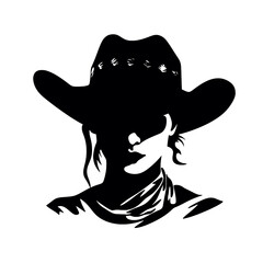  cowgirl silhouette 