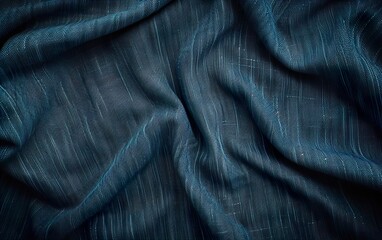 blue fabric background