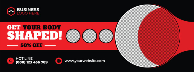 real estate house property facebook cover banner, real estate instagram post banner template,