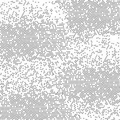 Abstract circular halftone pattern background. Vector Format 