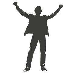 business people silhouette 
