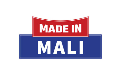 Obraz premium Made In Mali Seal Vector