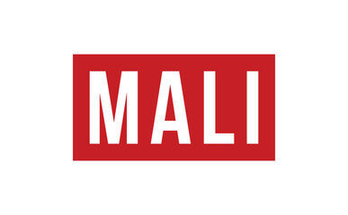 Mali Rubber Stamp Seal Vector