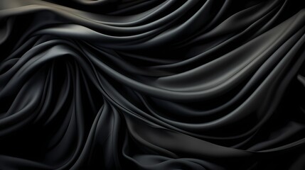 Fototapeta premium A velvety black solid color background