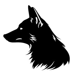 fox head silhouette