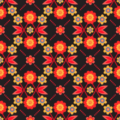floral seamless background-14