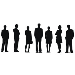 
business peopl  Silhouette