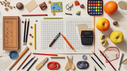 school stationery set