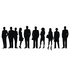 business people Silhouette