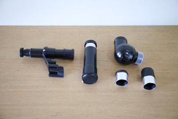 Telescope parts equipment pack for observe universe