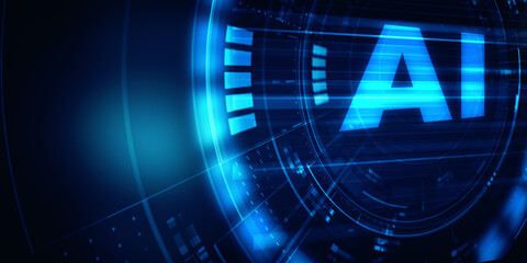 2d rendering Artificial Intelligence (AI) concept