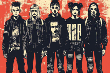 As of my last knowledge update in January 2022, "Gothcore" does not represent a widely recognized or established term in the mainstream cultural