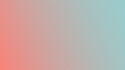 Coral and Teal Gradient Background