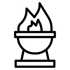 grill line icon