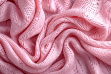 Pink cashmere scarf used as a background for women
