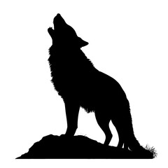 
wolf silhouette