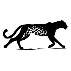 cheetah silhouette