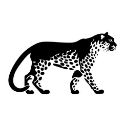 cheetah silhouette