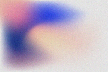Vector abstract grainy texture gradient background in pink,purple and white color