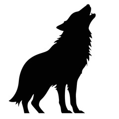 wolf silhouette