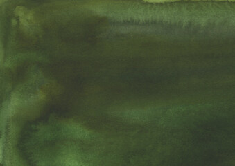 紙の質感のある渋い緑色の水彩の背景素材