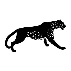 cheetah silhouette