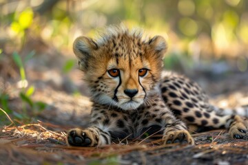 Image of baby cheetah