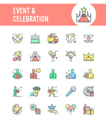 Event and Celebration icons