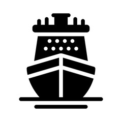 cruise glyph icon